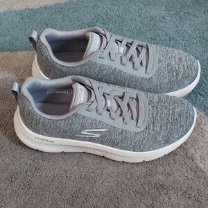 Skechers Light Gray GOWALK Walking Shoes